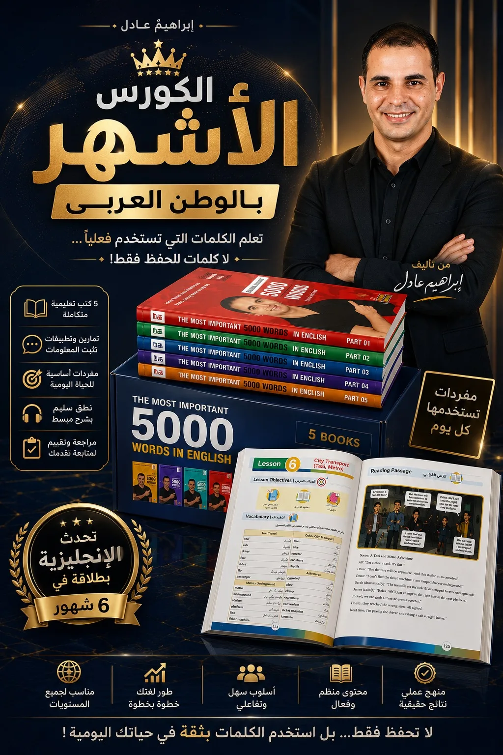 أقوى 5000 كلمة في اللغة الإنجليزية